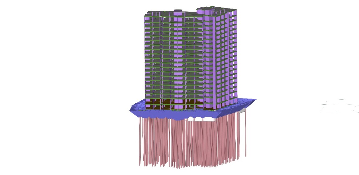 BIM model in Glodon Cubicost for accurate quantity takeoff
